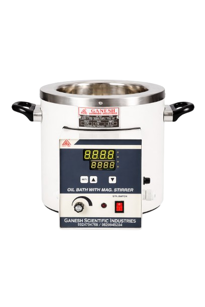 Oil Bath With Magnetic Stirrer